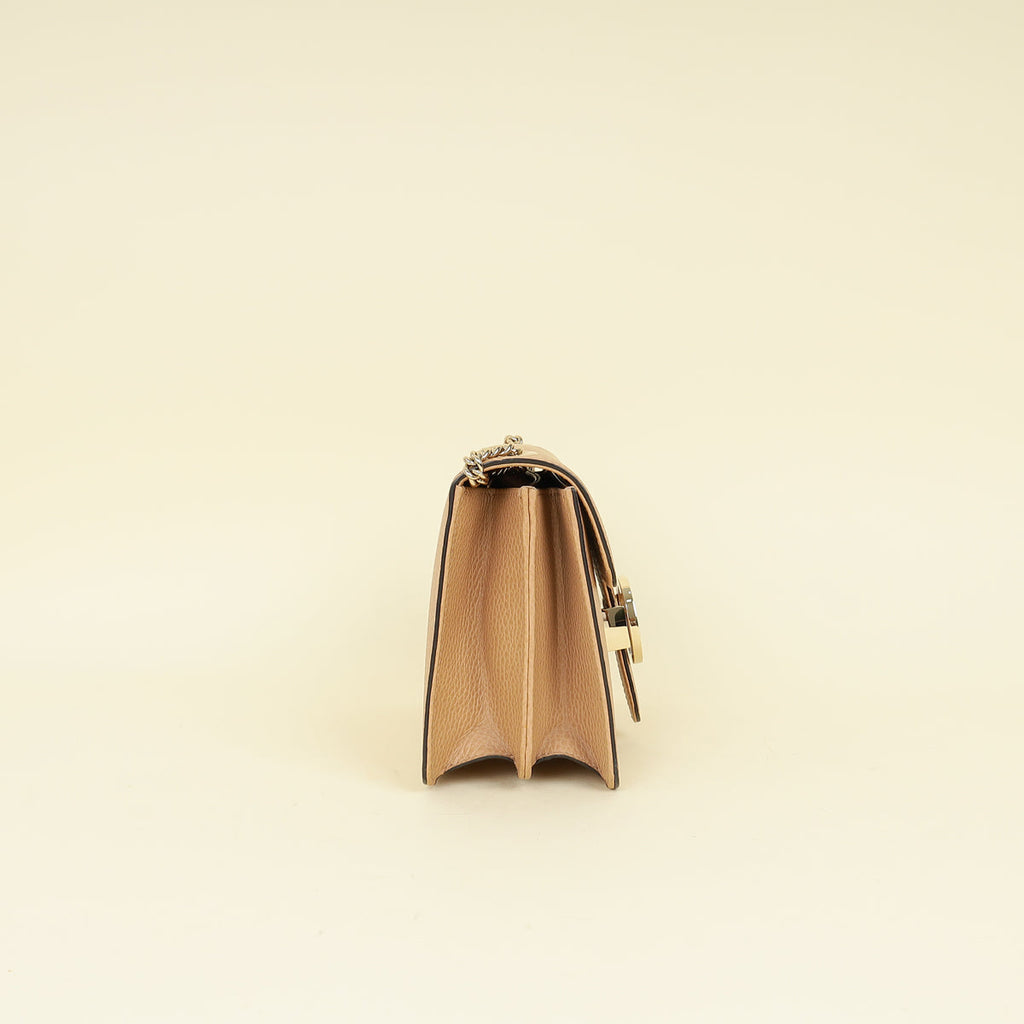 Gucci Nude Interlocking G Small Shoulder Bag