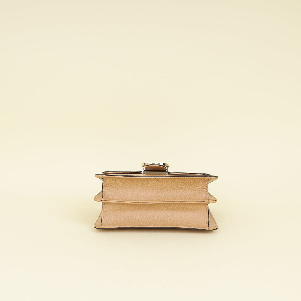 Gucci Nude Interlocking G Small Shoulder Bag