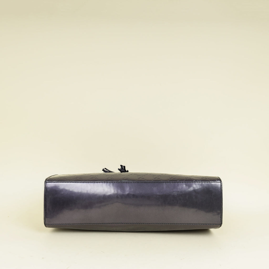 Gucci Violet GG Guccissima Large Emily Shoulder Bag