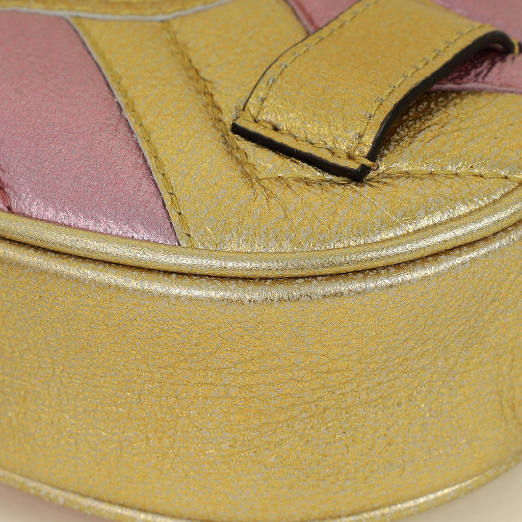 Gucci Bicolor GG Marmont Mini Belt Bag
