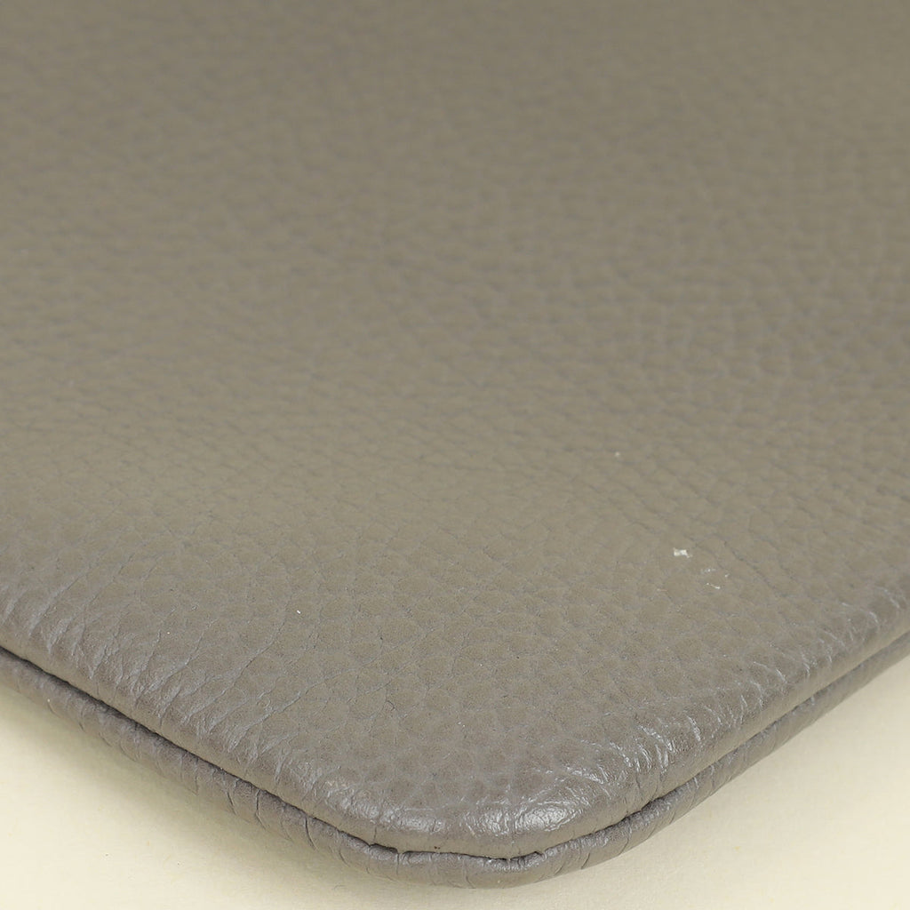 Gucci Grey Bamboo Clutch Bag