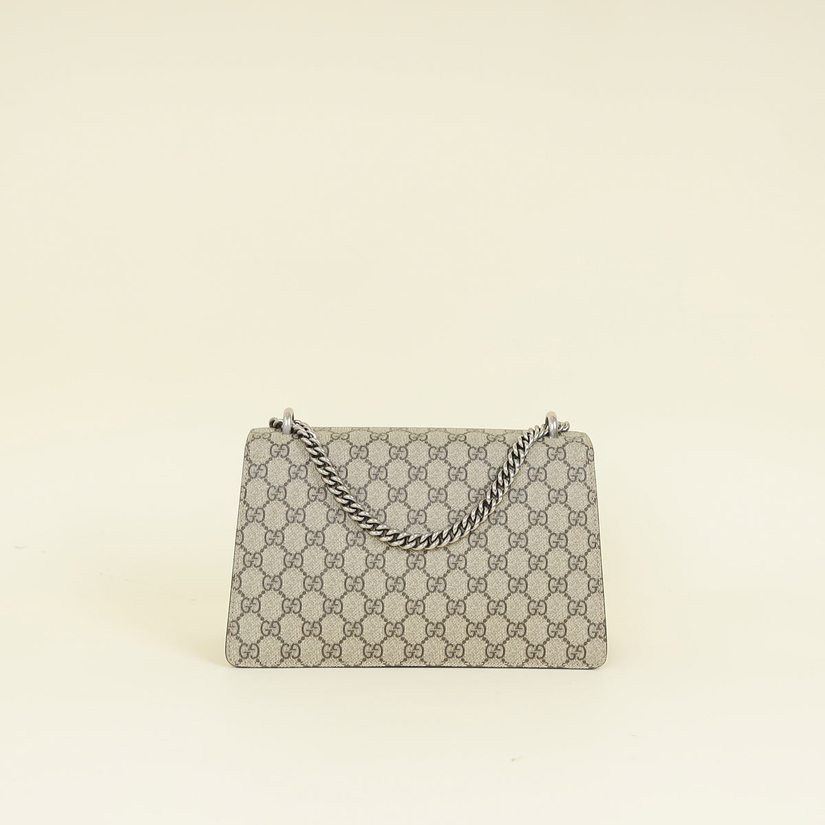 Gucci Ebony GG Supreme Dionysus Medium Shoulder Bag