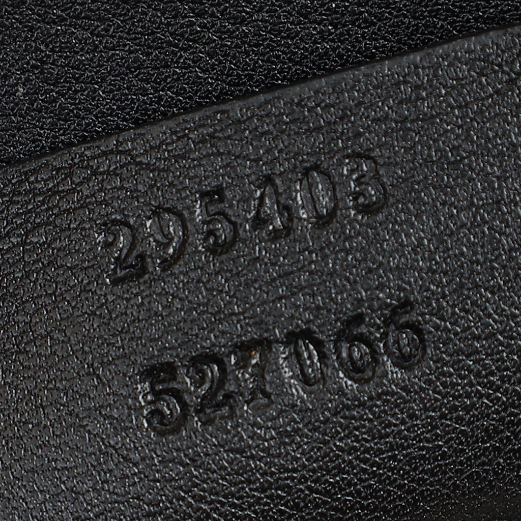 Gucci Black Guccissima Emily Large Shoulder Bag