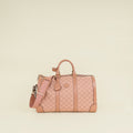 Gucci Pink Nude Azalee GG Retro Interlocking G Duffle Bag