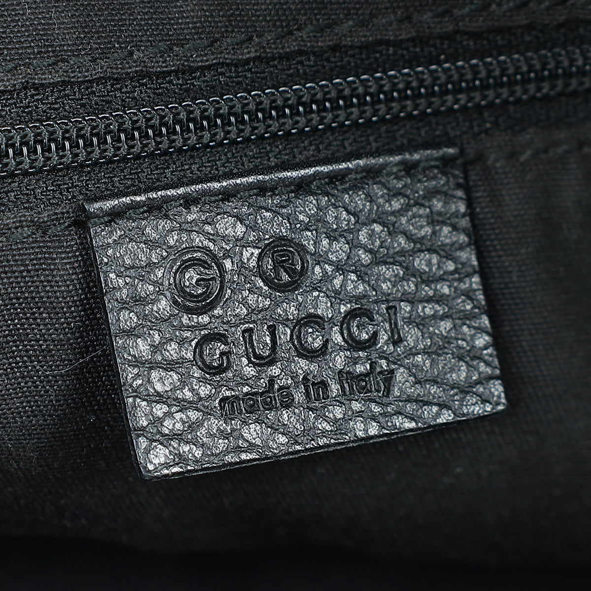 Gucci Black GG Abbey Tote Large Bag