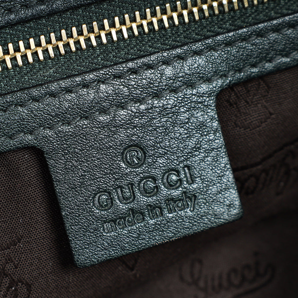 Gucci Bicolor GG Interlocking Dome Satchel Bag