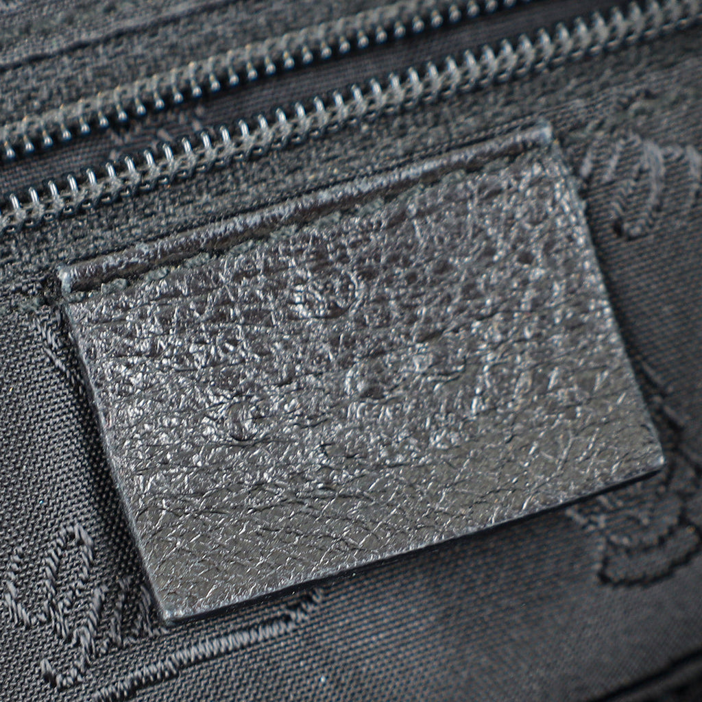 Gucci Black GG Guccissima Ladies Hobo Bag