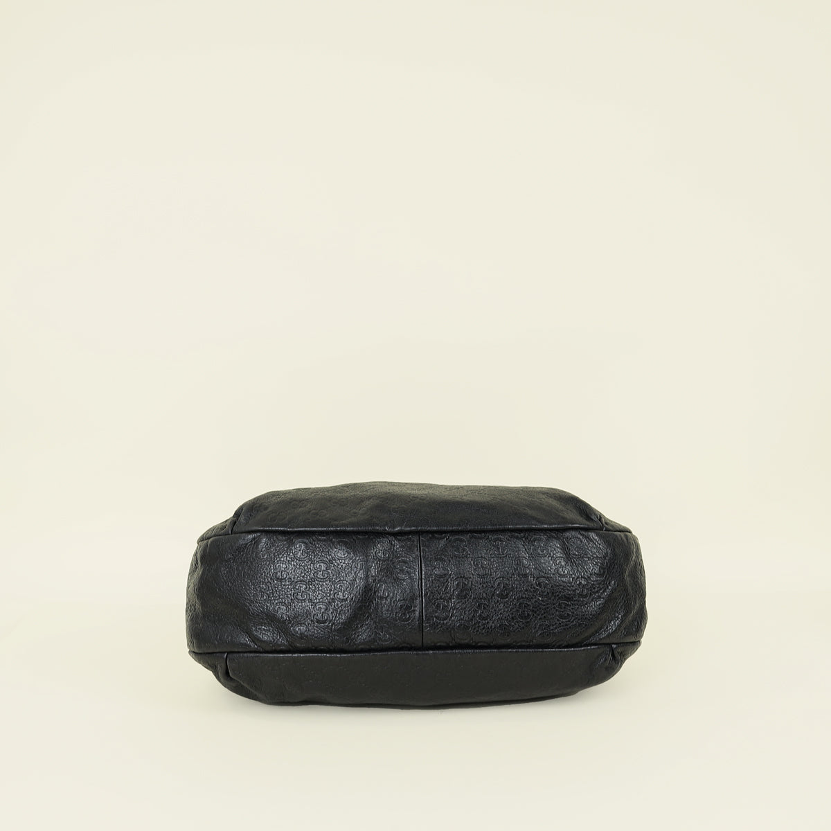 Gucci Black GG Guccissima Ladies Hobo Bag