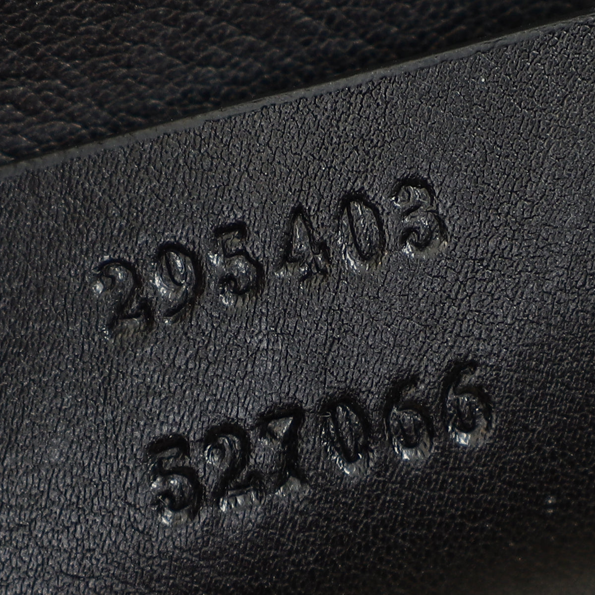 Gucci Black Guccissima Large Emily Bag