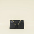 Gucci Black Microguccissima Emily Medium Bag