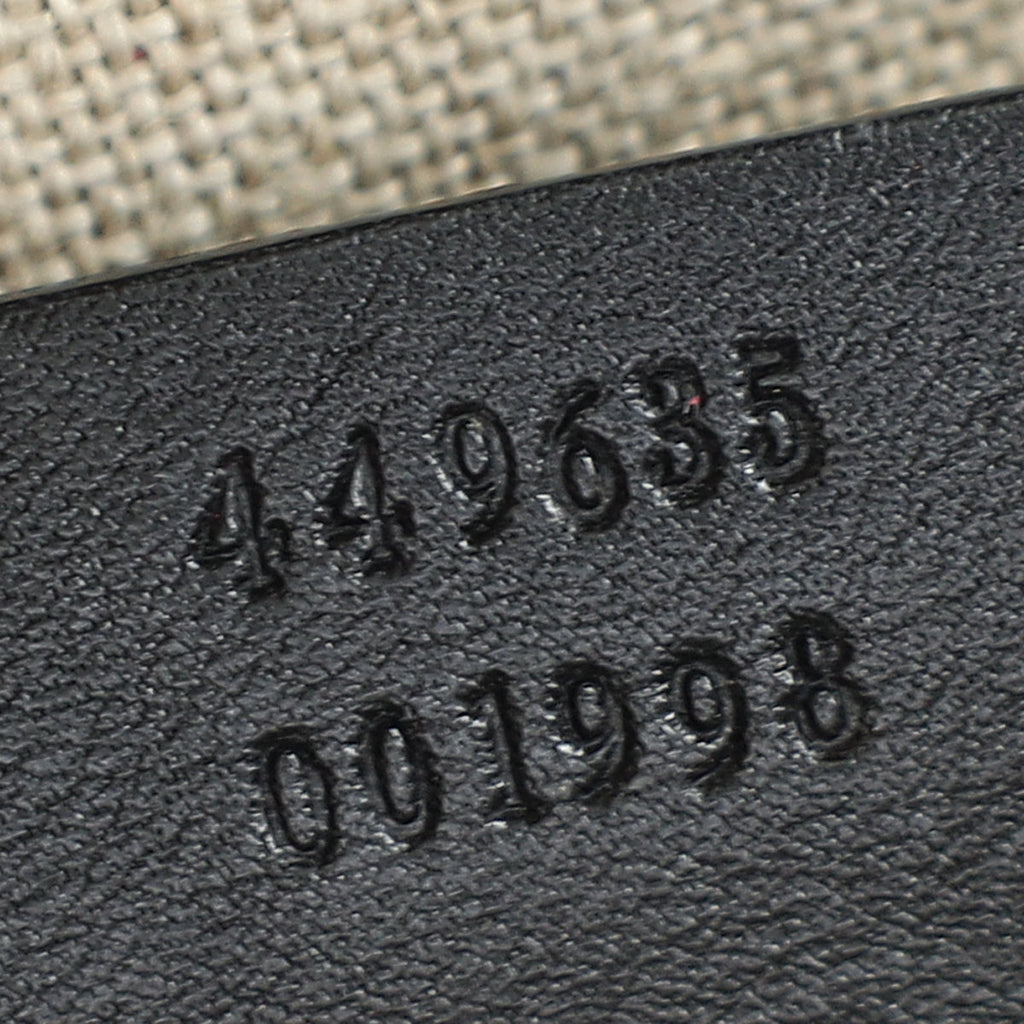 Gucci Black Microguccissima Emily Medium Bag