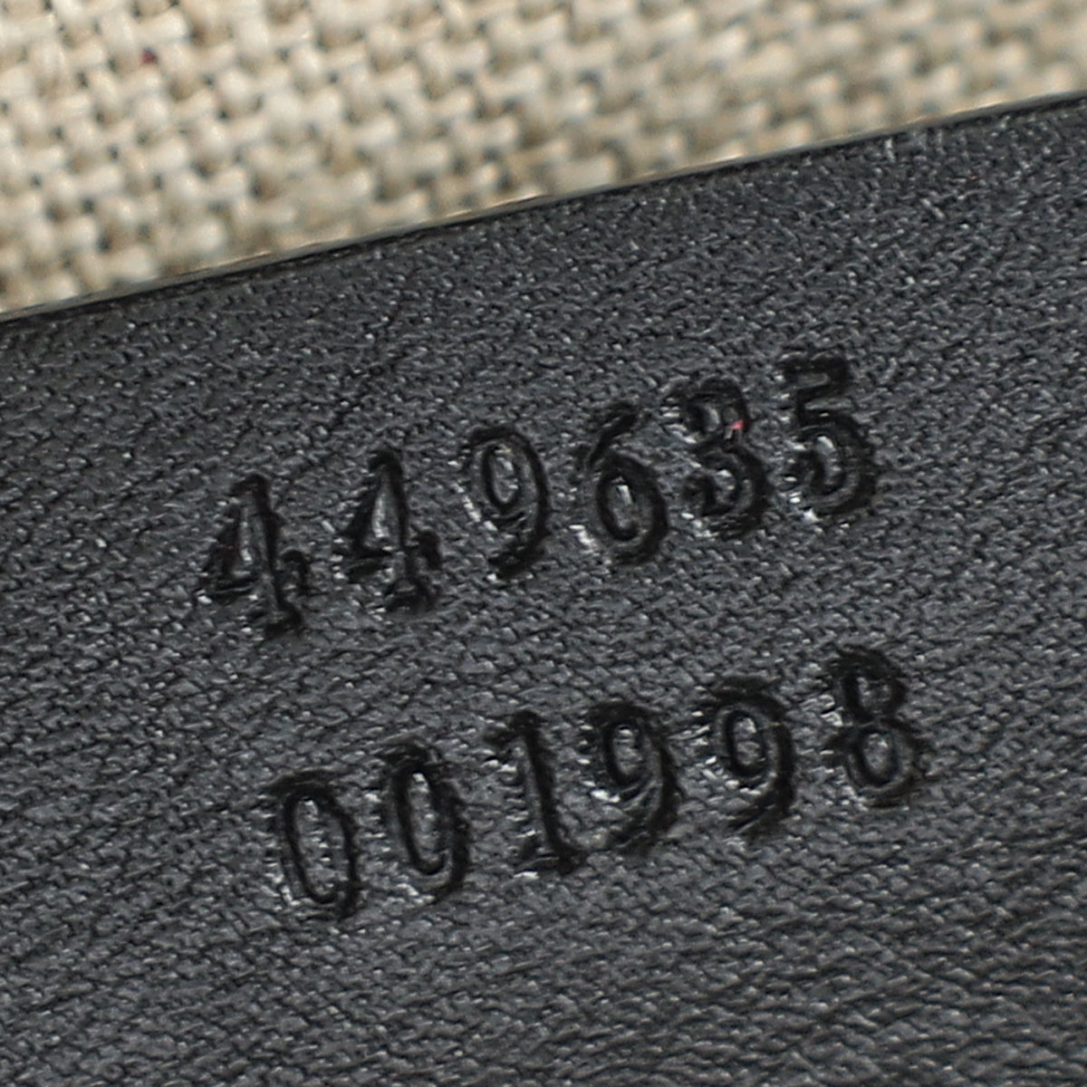 Gucci Black Microguccissima Emily Medium Bag