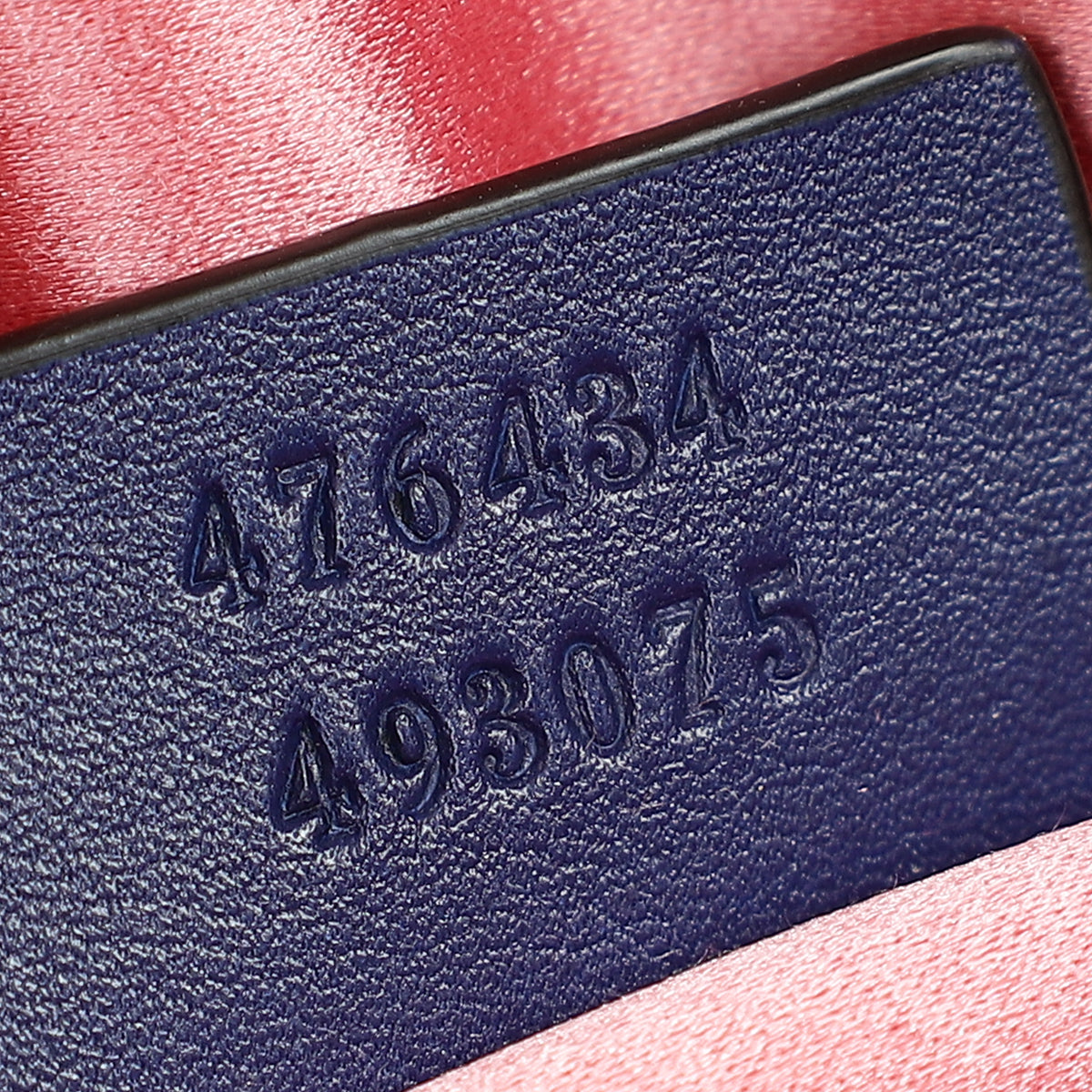 Gucci Navy Blue GG Marmont Velvet Belt Bag