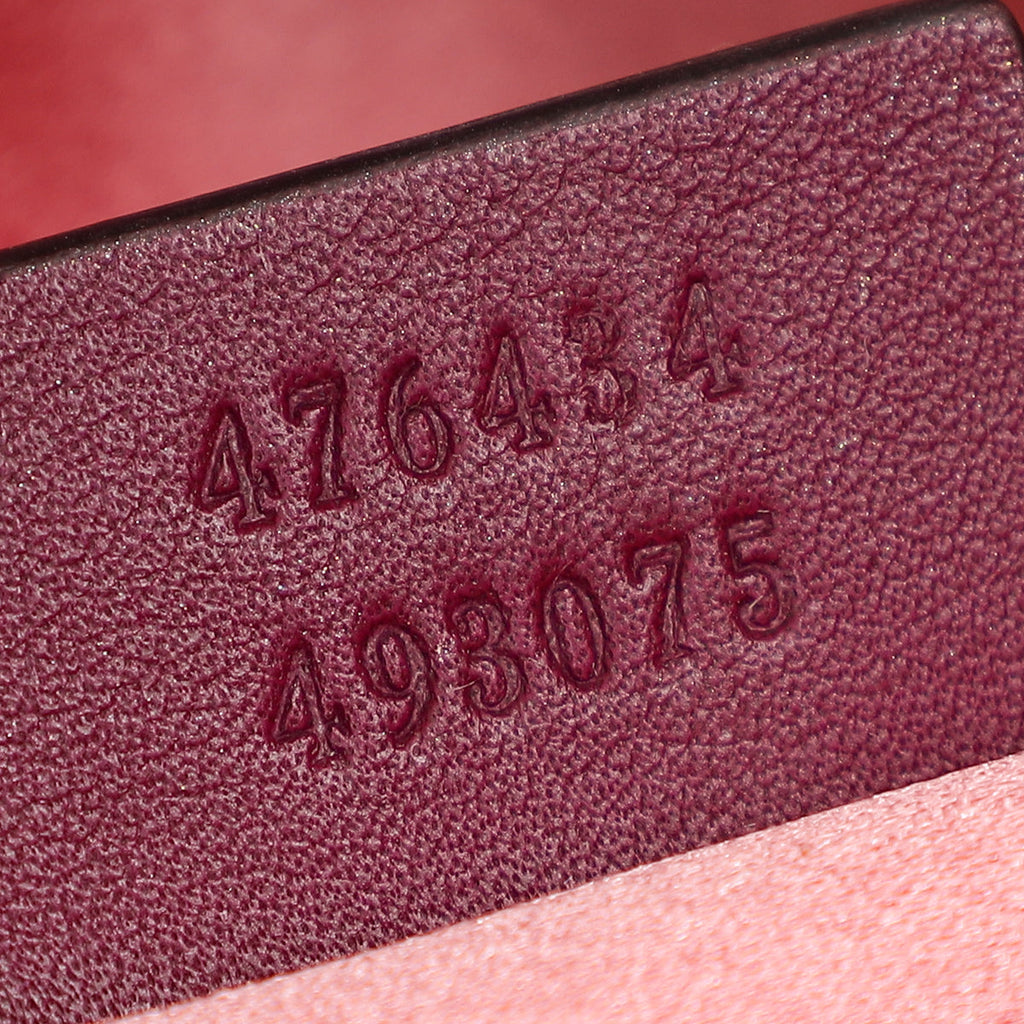 Gucci Violet Velvet GG Marmont Mini Belt Bag