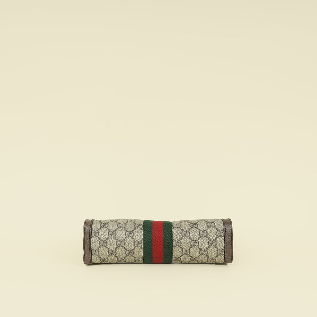 Gucci Ebony GG Supreme Ophidia Small Shoulder Bag