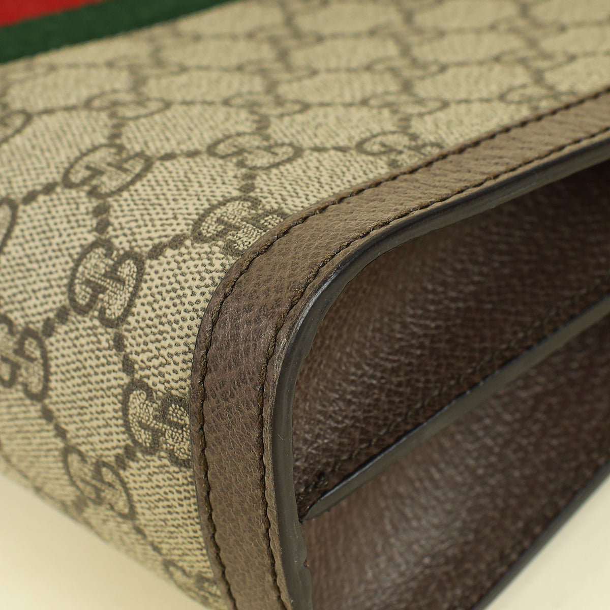 Gucci Ebony GG Supreme Ophidia Small Shoulder Bag