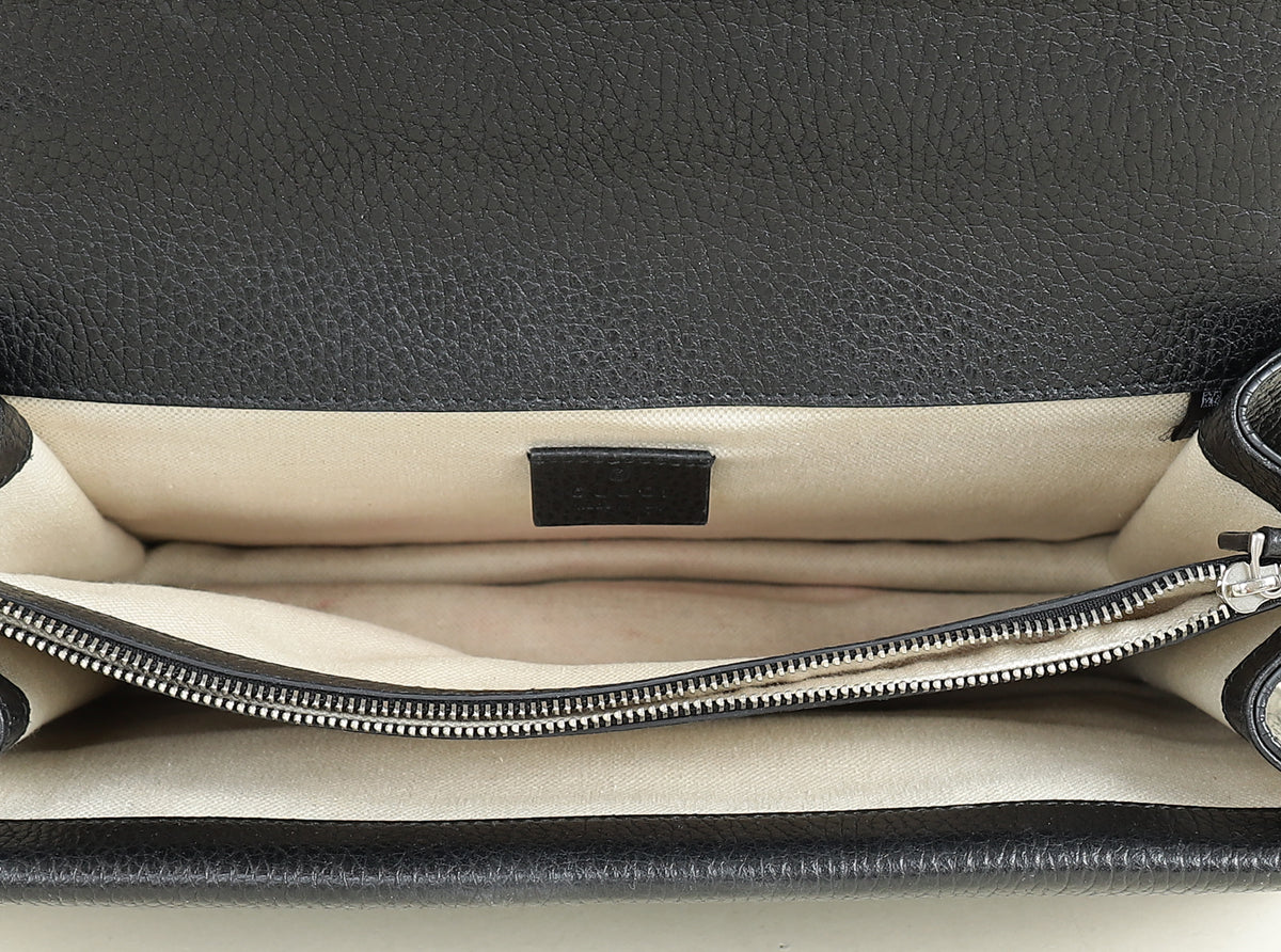 Gucci Black Dionysus Large Shoulder Bag