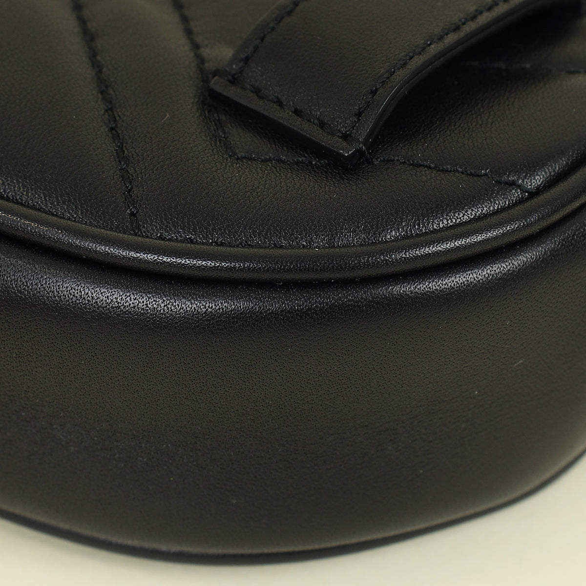 Gucci Black GG Marmont Mini Belt Bag