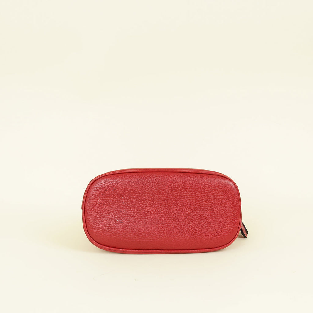 Gucci Red GG Charm Dome Mini Bag
