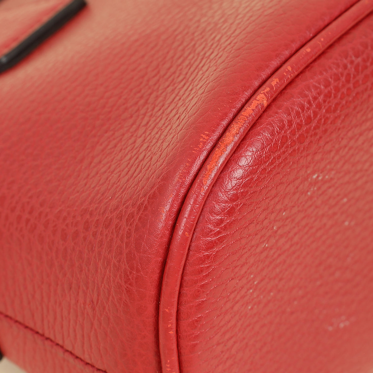 Gucci Red GG Charm Dome Mini Bag