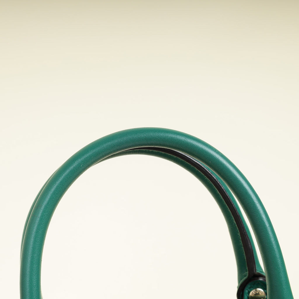 Gucci Green GG Microguccissima Dome Mini Satchel Bag