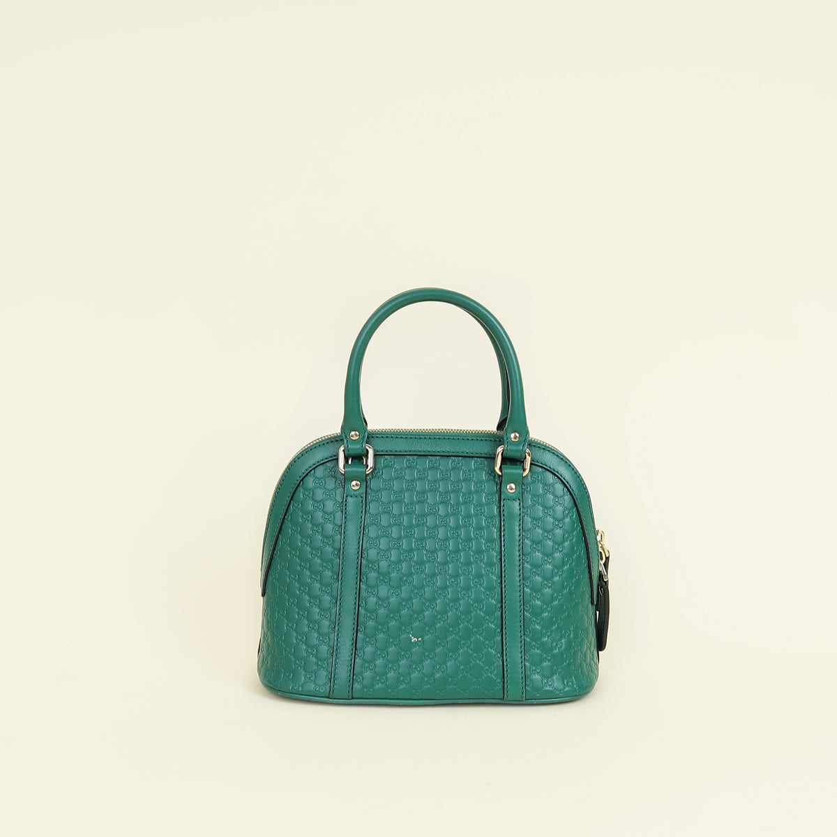 Gucci Green GG Microguccissima Dome Mini Satchel Bag