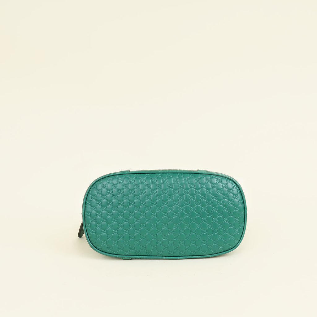 Gucci Green GG Microguccissima Dome Mini Satchel Bag