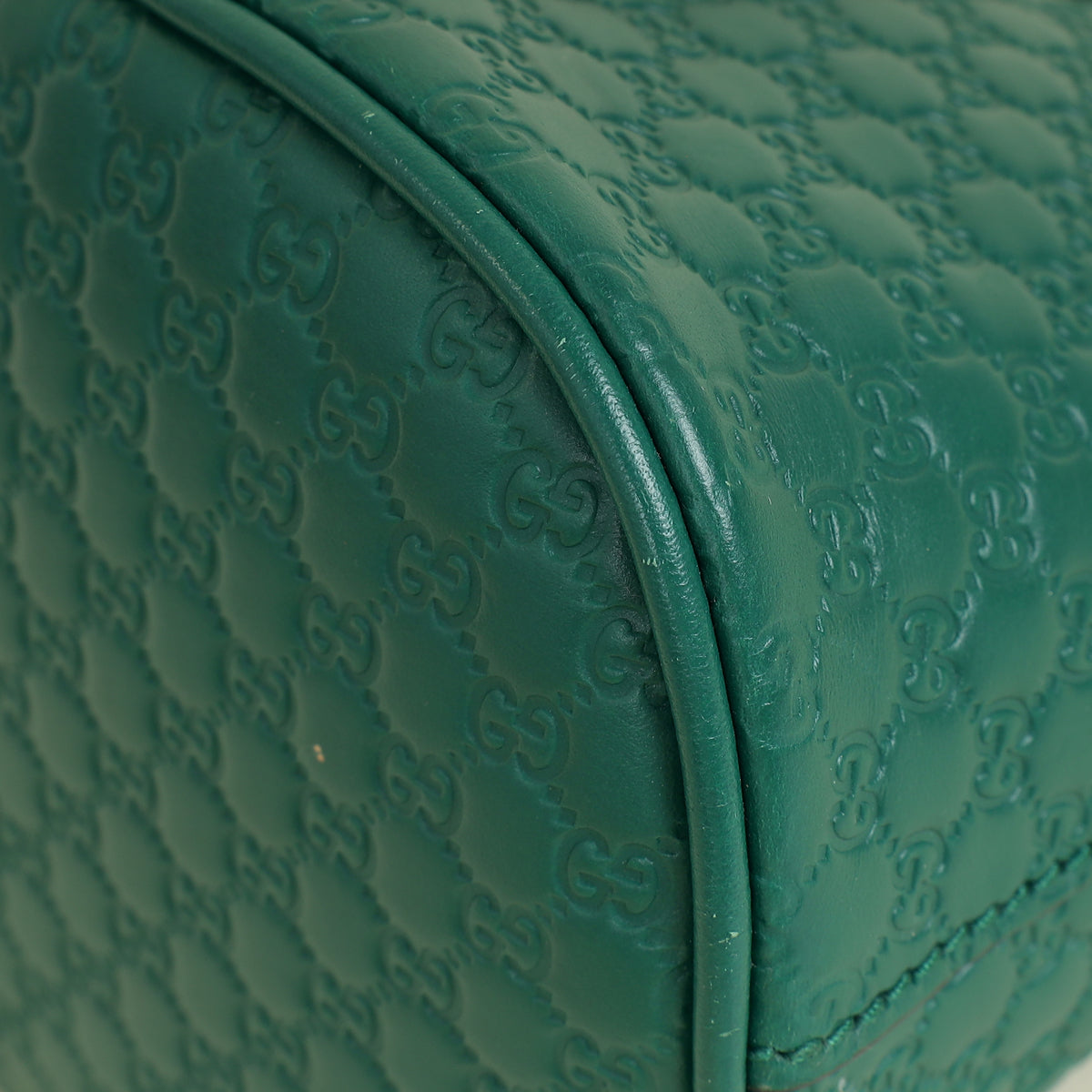 Gucci Green GG Microguccissima Dome Mini Satchel Bag