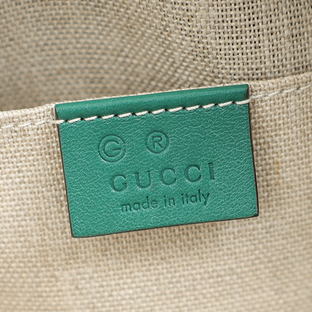 Gucci Green GG Microguccissima Dome Mini Satchel Bag
