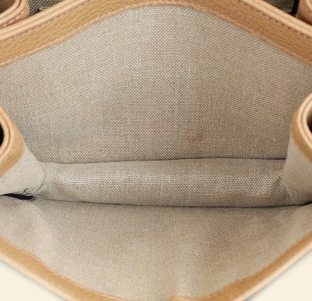 Gucci Beige Interlocking G Small Shoulder Bag