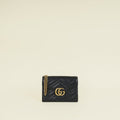 Gucci Black GG Marmont Wallet on Chain