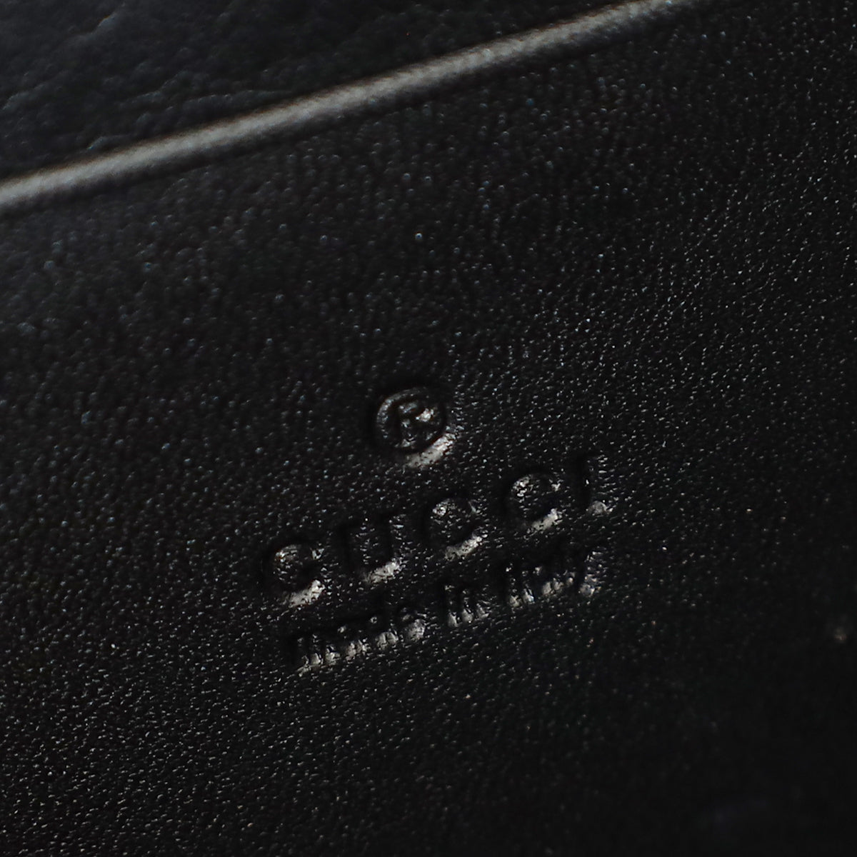 Gucci Black GG Marmont Wallet on Chain