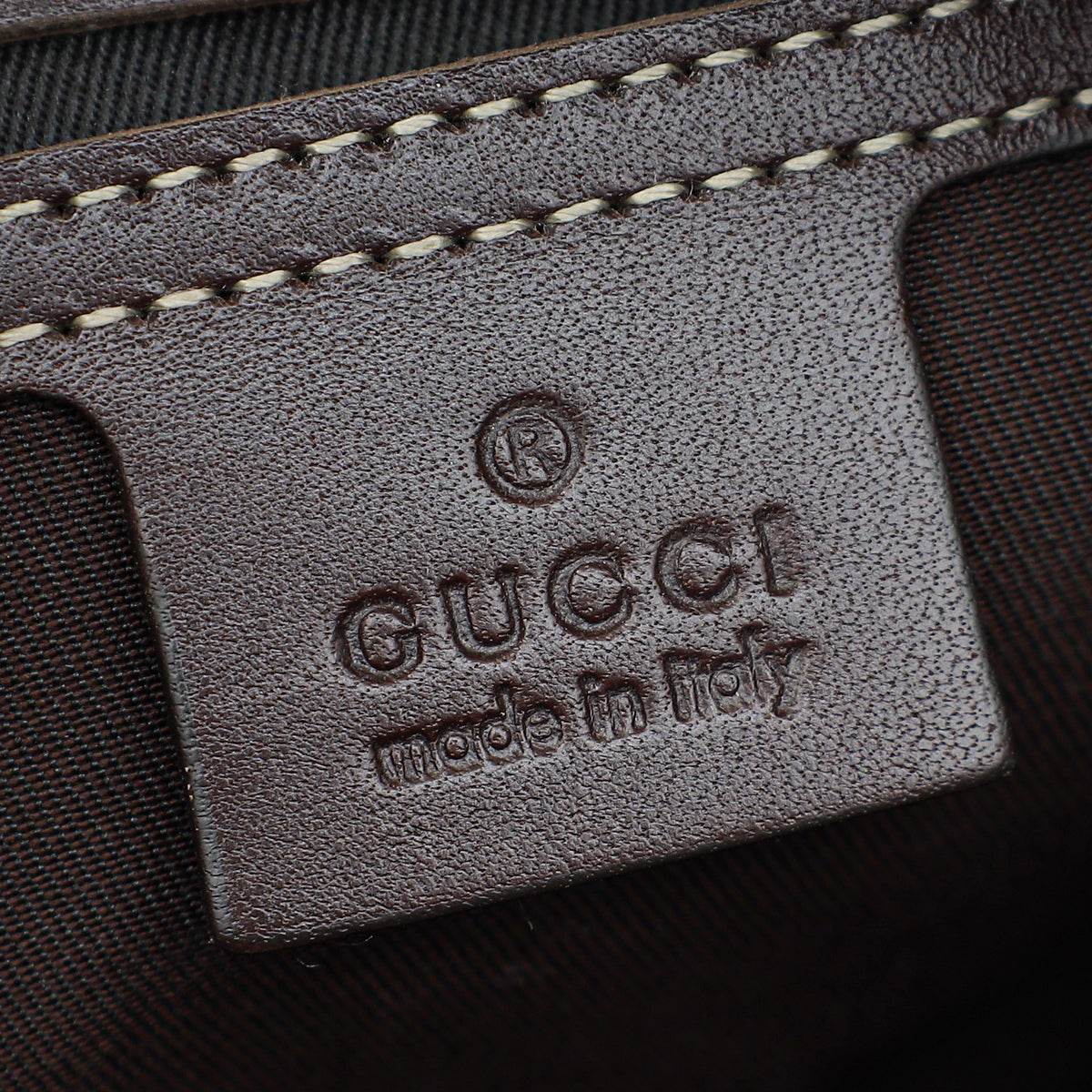 Gucci Brown GG Supreme Belt Bag