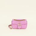 Gucci Pink GG Marmont Small Shoulder Bag