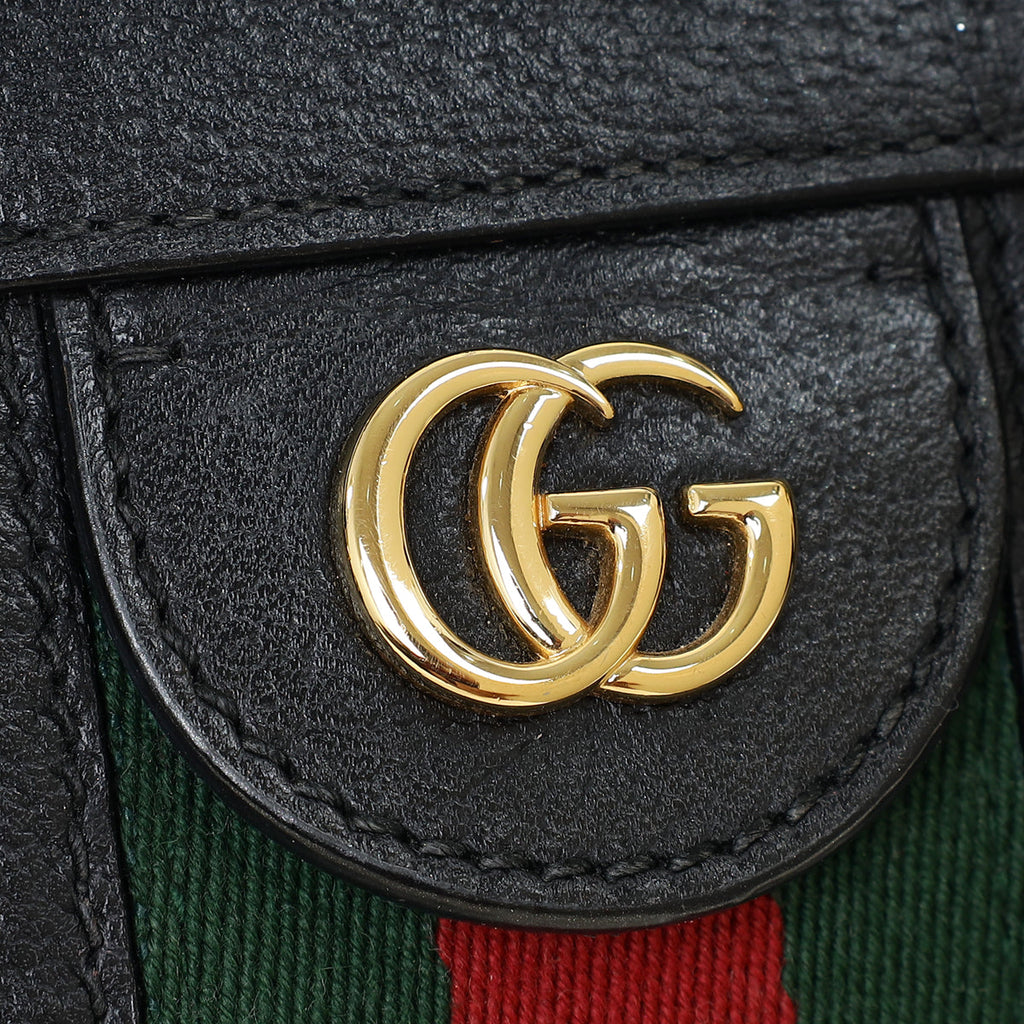 Gucci Black Ophidia Small Tote Bag