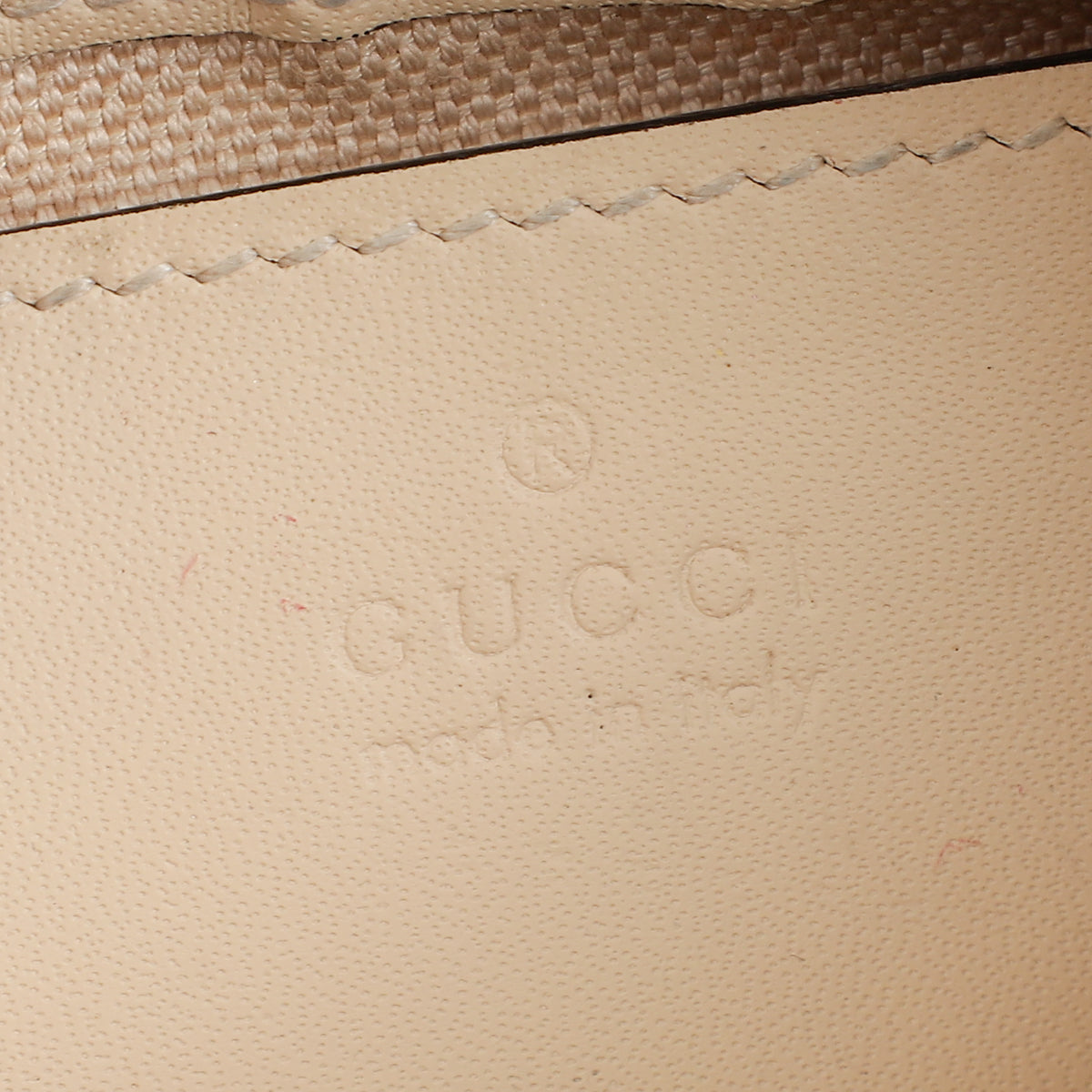 Gucci Beige GG Ophidia Denim Small Shoulder Bag