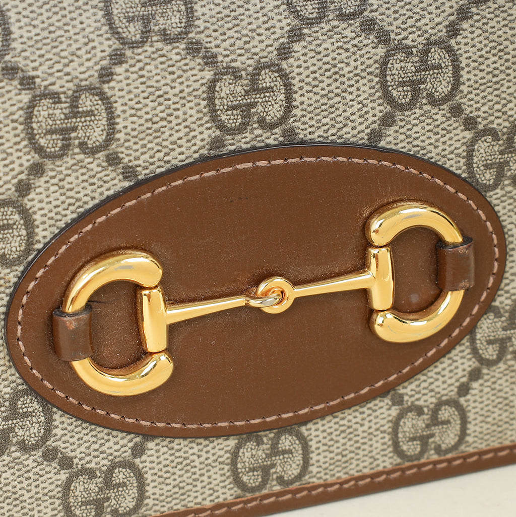 Gucci Bicolor Horsebit 1955 Wallet on Chain