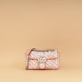 Gucci Pink Sequins GG Marmont Flap Small Shoulder Bag