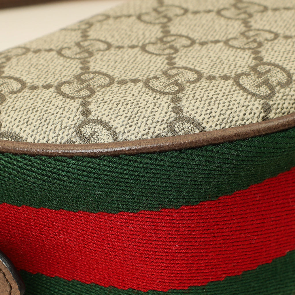Gucci Ebony GG Supreme Ophidia Small Bag