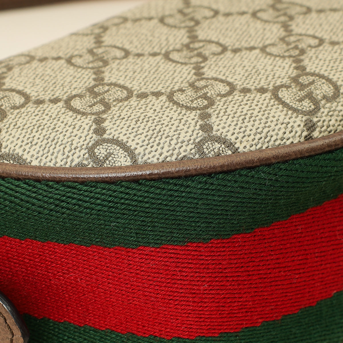 Gucci Ebony GG Supreme Ophidia Small Bag