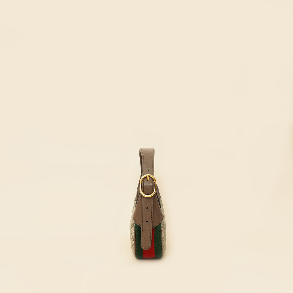 Gucci Ebony GG Supreme Ophidia Small Bag