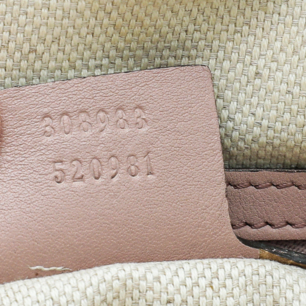 Gucci Dusty Pink Soho Tassel Chain Shoulder Bag