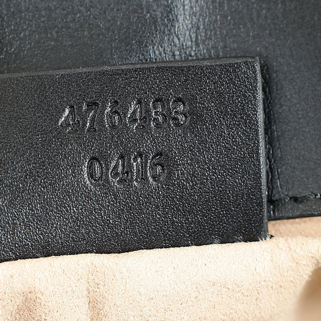 Gucci Black GG Marmont Matelasse Mini Shoulder Bag