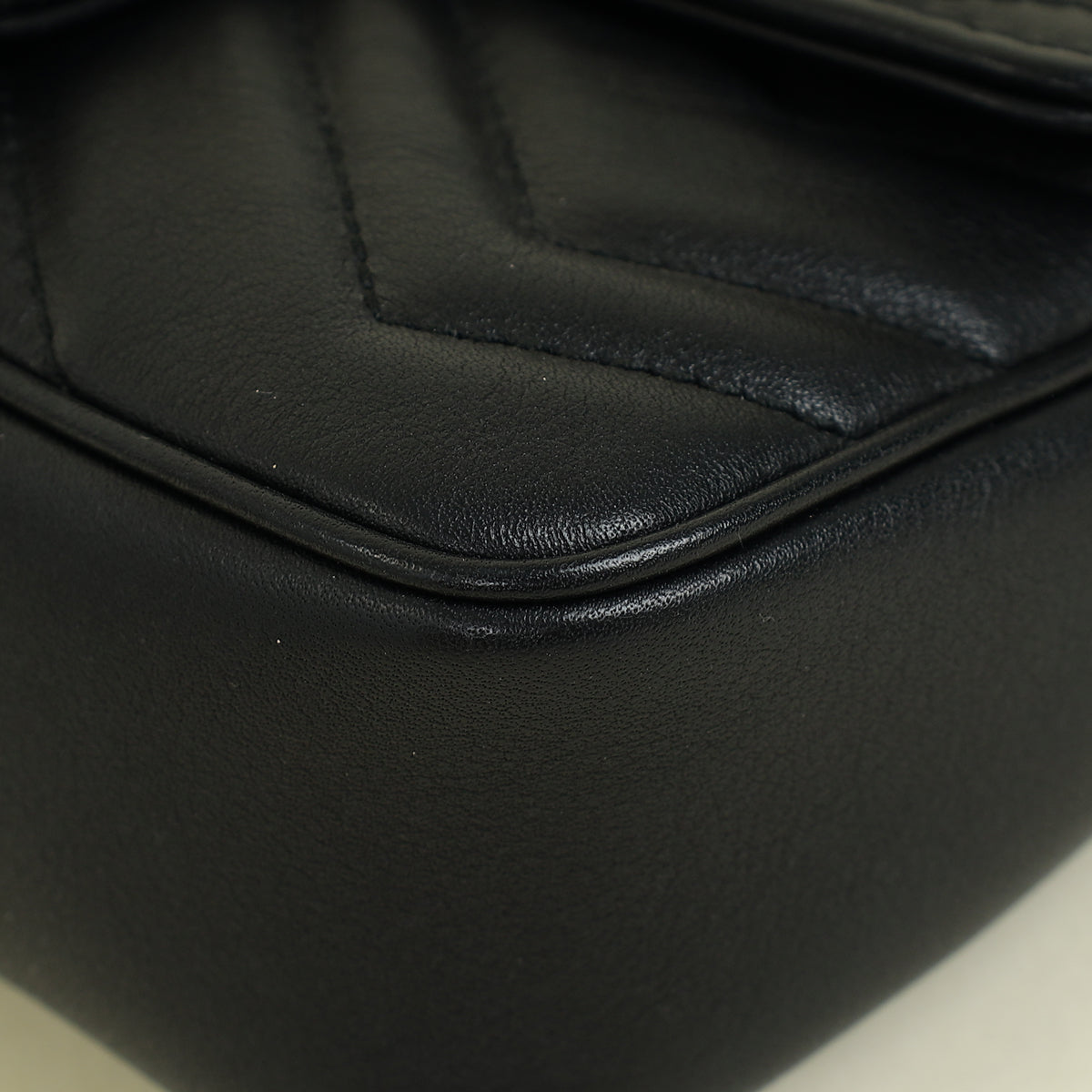 Gucci Black GG Marmont Matelasse Mini Shoulder Bag