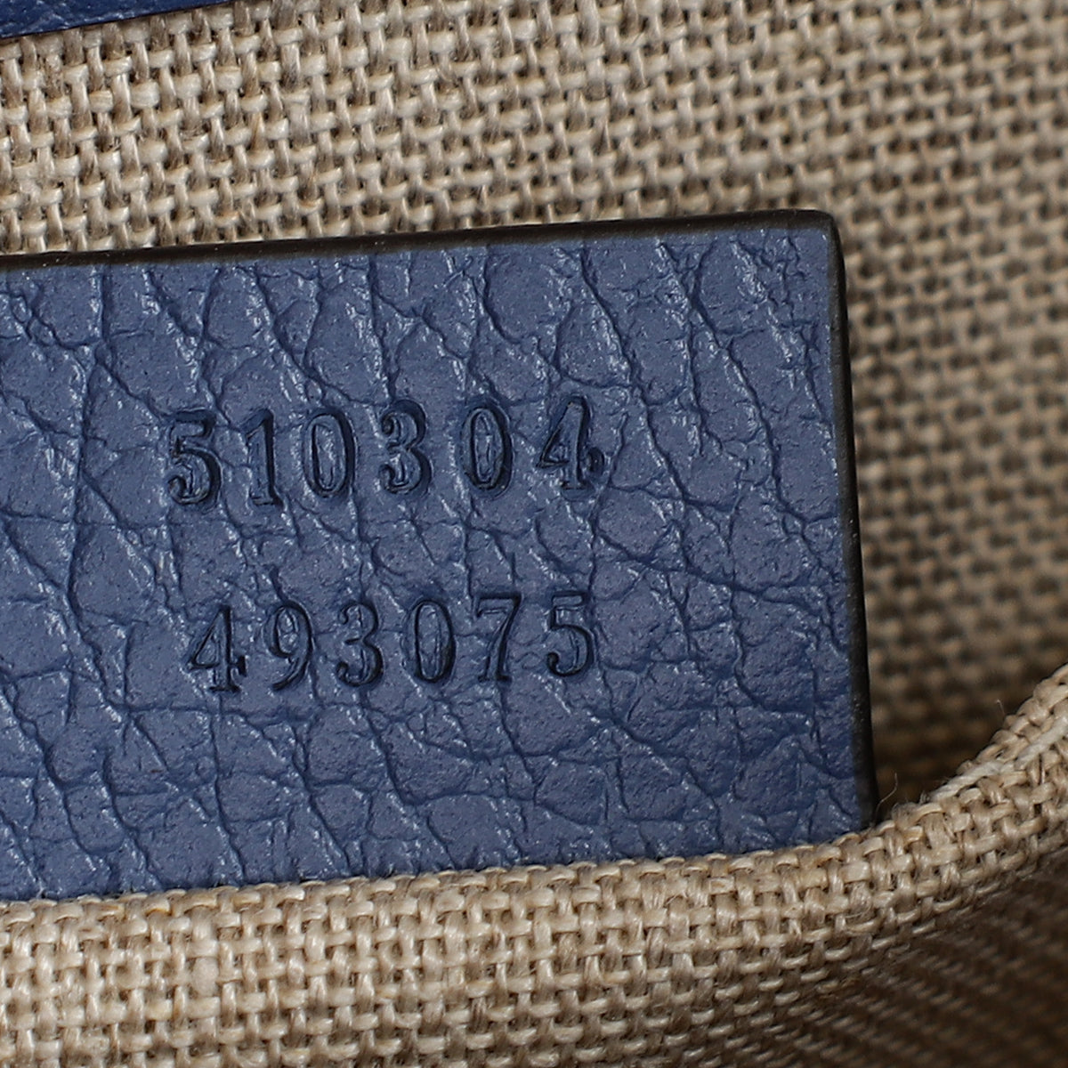 Gucci Blue Interlocking G Flap Small Shoulder Bag