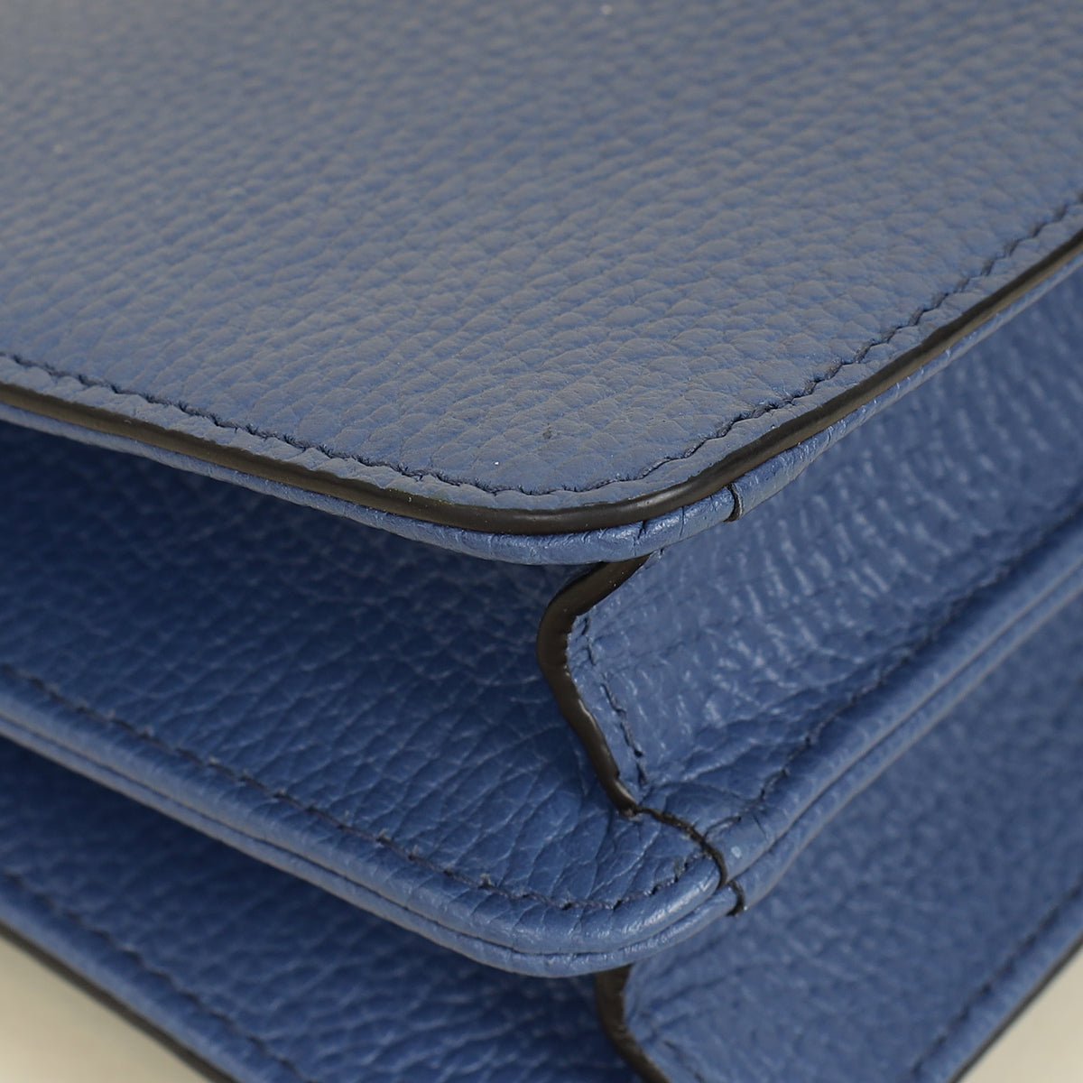 Gucci Blue Interlocking G Flap Small Shoulder Bag