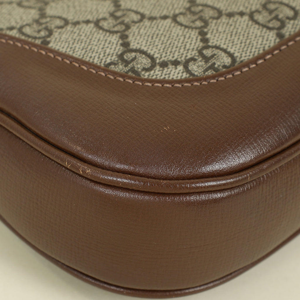 Gucci Ebony GG Supreme Jackie 1961 Hobo Small Bag