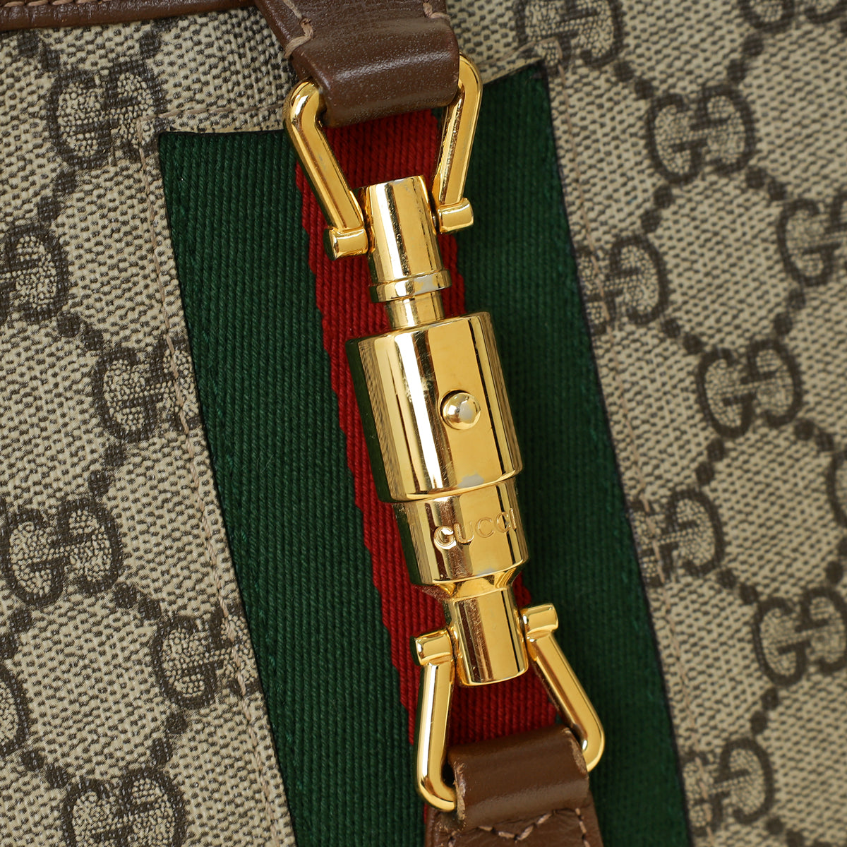 Gucci Ebony GG Supreme Jackie 1961 Hobo Small Bag