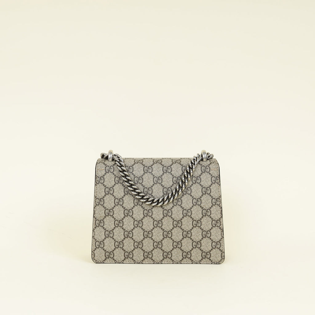 Gucci Ebony GG Supreme Dionysus Small Shoulder Bag