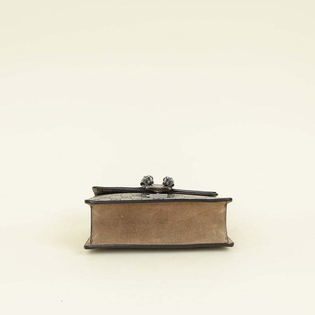 Gucci Ebony GG Supreme Dionysus Small Shoulder Bag